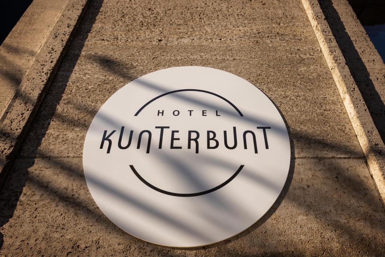 Hotel Kunterbunt In Wuerzburger Innenstadt Exterior foto